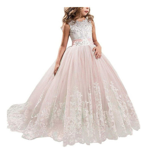 Vestido De Princesa Para Boda Cumpleaños De Niñas