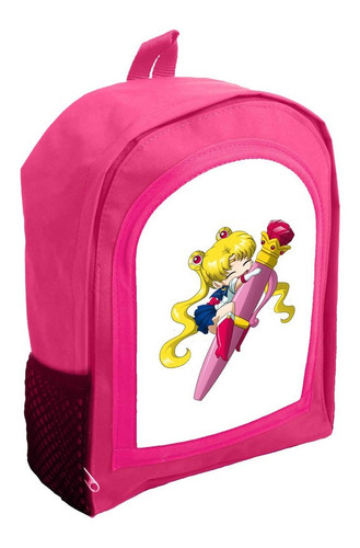 Mochila Infantil Rosa Nena Nene Sailor Moon R321