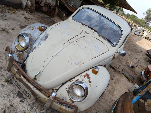 Fusca 1970 Para Restaurar Com Documentos Estrutura Boa
