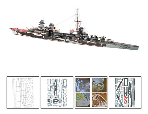 Nuevo Rompecabezas 3d A Escala 1:400, Kits De Modelos De