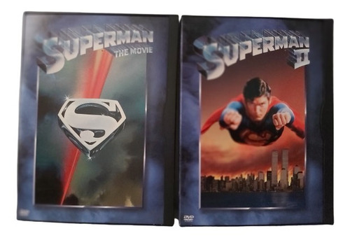 Superman La Colección Completa Dvd Christopher Reeve 4 Disco (Usado)