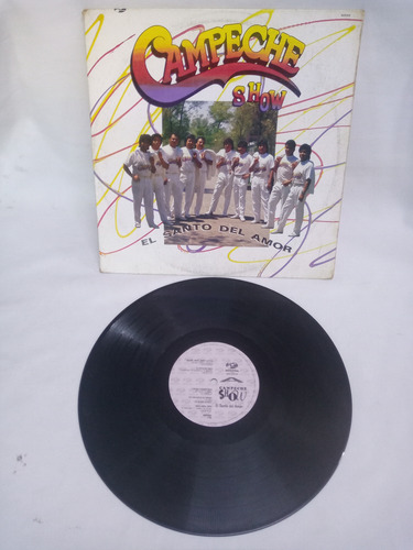 Lp Campeche Show El Santo Del Amor Musiv 1990 Cumbia Poblana (Usado)