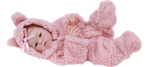 Bebê Reborn 21 Itens Princesa Boneca Senta Silicone Bolsa