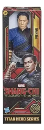 Boneco Wenwu Titan Shang Chi Lenda 10 Anéis Marvel Hasbro