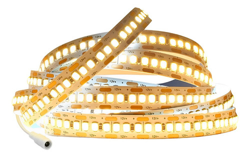 Fita Led 240 Leds P/ Perfil Sanca 5m 20w 3500k Branco Quente Luz Branco-quente