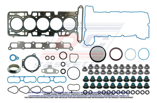 Juego Dc Juntas Gmc Canyon 3.7 L 2007 - 2012