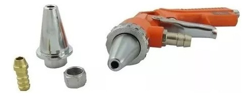 Imagen 2 de 4 de Pistola Arenadora Neumática Con Picos Y Manguera Kld3090