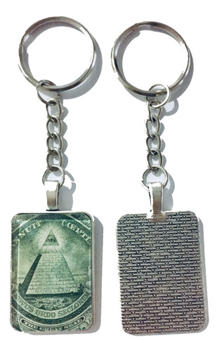 65 Llaveros Piramide Dólar Original (ph8)