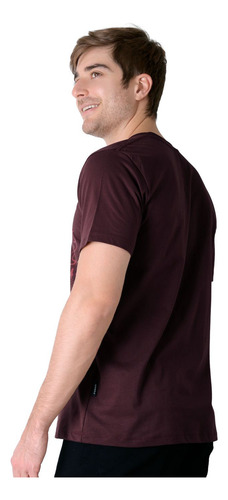 Playera Hombre Moda Camiseta Vino Furor 62107026