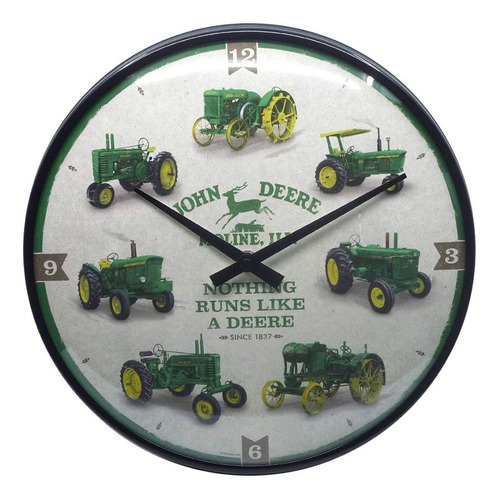 Nostalgic-art John Deere 51094 Model Chart - Reloj De Pared
