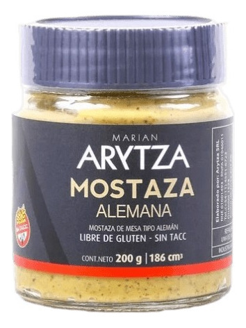 Mostaza Arytza Tipo Alemana - Sin Tacc X 200grs