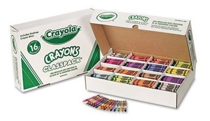 Classpack Regular Crayons 16 Color 800 Bx Vende Como Cada