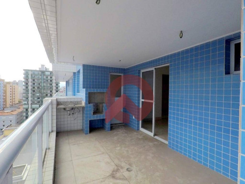 Imagem 13 de 25 de Apartamento Com 1 Dormitório À Venda, 64 M² Por R$ 370.000 - Canto Do Forte - Praia Grande/sp - Ap3188