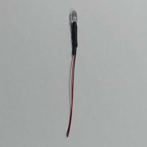 6 X Led 5mm 3 Azul 3 Blanco Alta Luminosidad A 12v Con Cable Azul Y Blanco