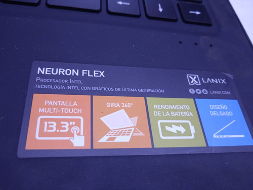 Bocinas Lanix Neuron Flex 13.3 Plg G-b133-r (Usado)
