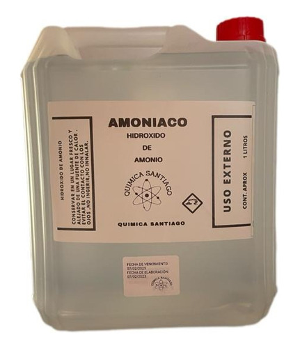 Amoniaco Liquido Bidon 5litro Al 25%