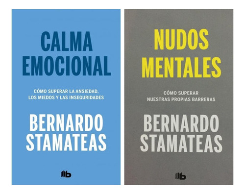 Calma Emocional + Nudos - Stamateas - 2 Libros B Bolsillo 