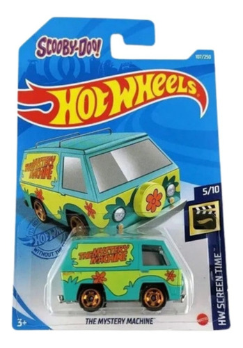 Imagen 3 de 4 de Auto Hot Wheels Mattel La Maquina Del Misterio Scooby Doo