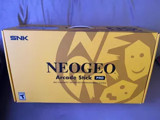 Neo Geo Arcade Stick Pro Com Gamelinq Ps4 Switch No Brasil