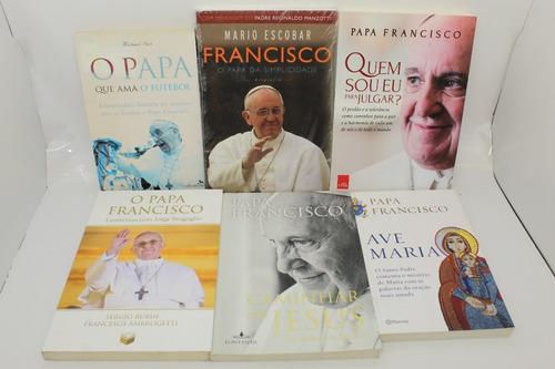Lote 10 Livros Papa Francisco João Paulo Ii Santa Sabedoria