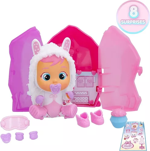 BEBÉS LLORONES LÁGRIMAS MÁGICAS Casita Rosa (Pink Edition) a Mini bebe