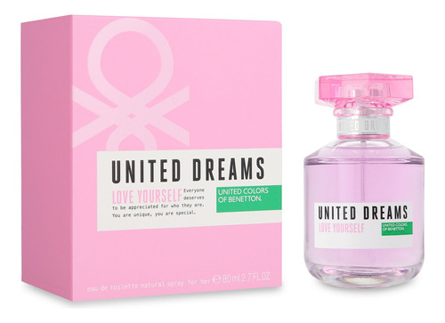 United Dreams Love Yourself 80 Ml Edt Spray - Dama