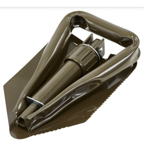Pala Plegable Jardín Camping Con Estuche Para Llevar
