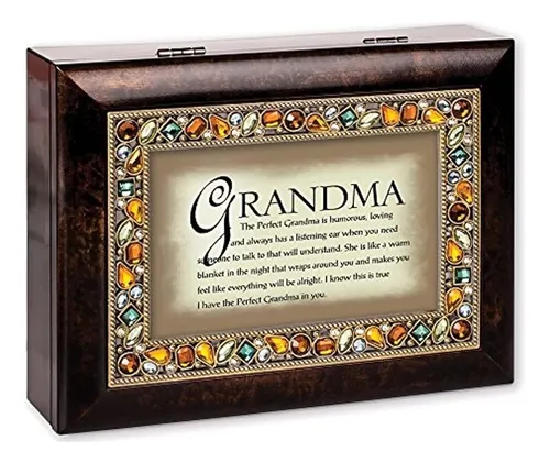 La Caja De Joyeria Musical De La Tapa De La Joya De La Abue