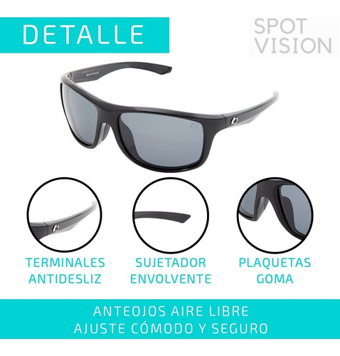 Anteojos Sol Optitech Fickle Op264 Polarizado - Full