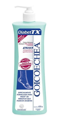 Goicoechea Diabet Tx X400ml Crema Diabt-x 