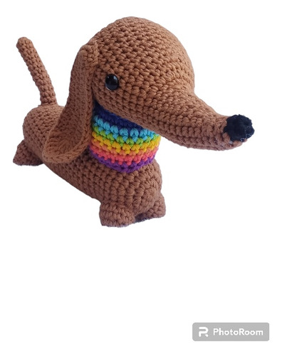 Perro Salchicha Amigurumi Tejido