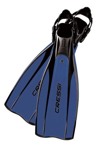 Aletas Cressi Pro Light Para Buceo Azul S - M ( 7/8 )