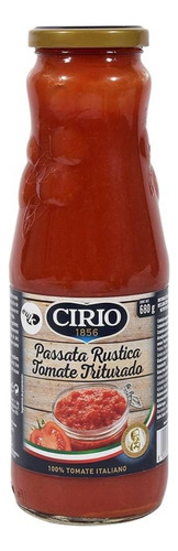 Tomate Cirio Passata Rústica Triturado 680 G