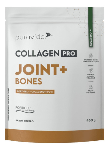 Pro Joint & Bones - Fortigel+colágeno Tipo Ii Sabor Neutro