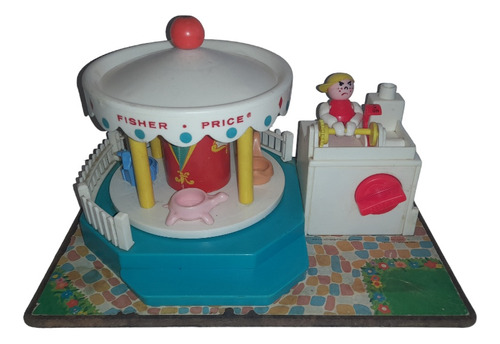 Carrousel Fisher Price Little People Vintage 1972 No Funcion