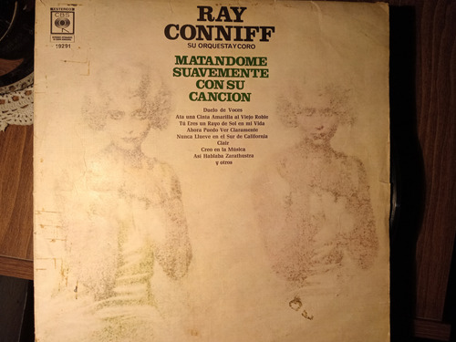 Ray Conniff Matándose Suavemente Con Su Canción Vinilo