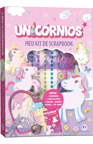 My Scrapbook Kit Book de Alligator Products Ltd. Tapa blanda, edición 1 en portugués 2023 Editora Ciranda Cultural