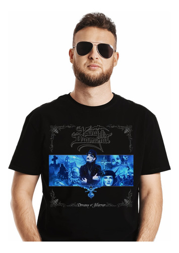 Polera King Diamond Dreams Of Horror Metal Abominatron