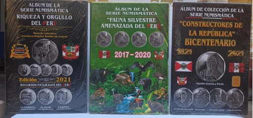 Album Vacio Para Monedas Peruanas