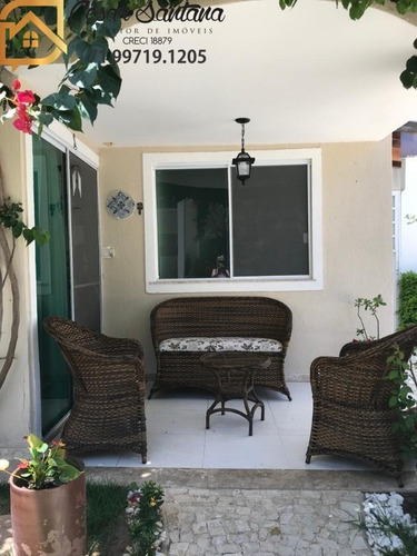 Imagem 19 de 30 de Casa 4 Suítes Em Condomínio Fechado, Buraquinho - Lauro De Freitas - Ca01136 - 70448689