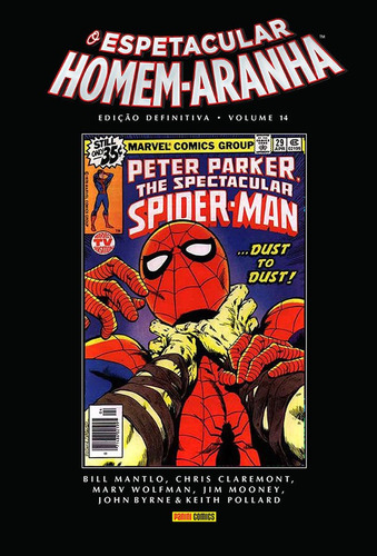 O Espetacular Homem-aranha Edição Definitiva Vol. 14, De Bill Mantlo., Vol. 14. Editorial Panini, Capa Dura, Edição 14 Em Português, 2024