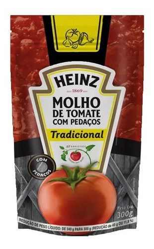 Molho De Tomate Heinz  300g