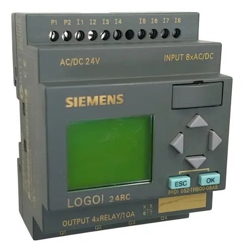 comprar Clp Siemens Logo 24rc 6ed1 052-1hb00-0ba5 8 Di \u002F4 Do
