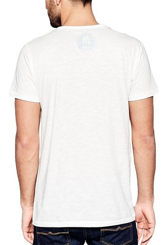 Imagen 2 de 4 de Polera Marvel Aztec Calendar Comics Blanca Get Out