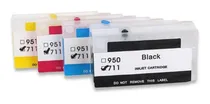 Comprar Cartuchos Rellenables Compatible Con 711 T120 T520 Sin Tinta
