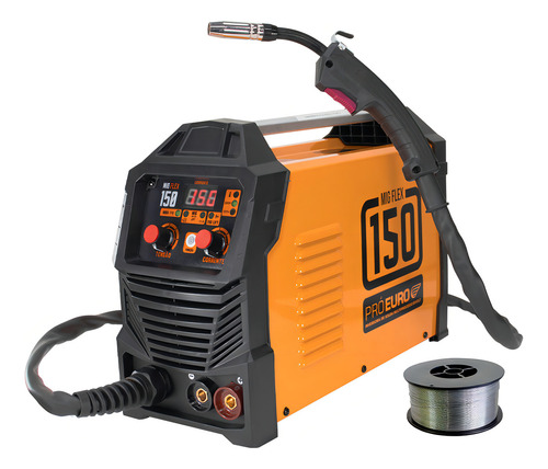 Máquina Solda 150a Flex Mig Mma Tig Lift 127/220V + Arame 1kg
