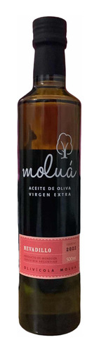 Aceite De Oliva Extra Virgen Molua 500ml X 3unid Nevadillo