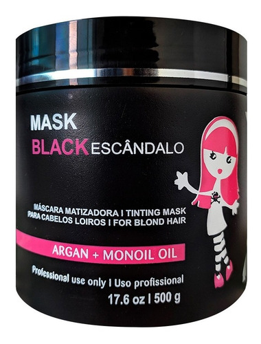 Imagem 3 de 4 de Escova Progressiva + Máscara Black 500g Maria Escandalosa