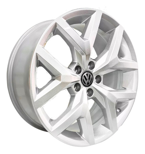 Jogo De Rodas Amarok Highline 2022 V6 Aro 22 Prata