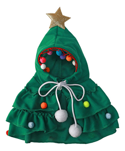 A*gift Ropa Navideña Para Mascotas Árbol De Navidad Capa Para